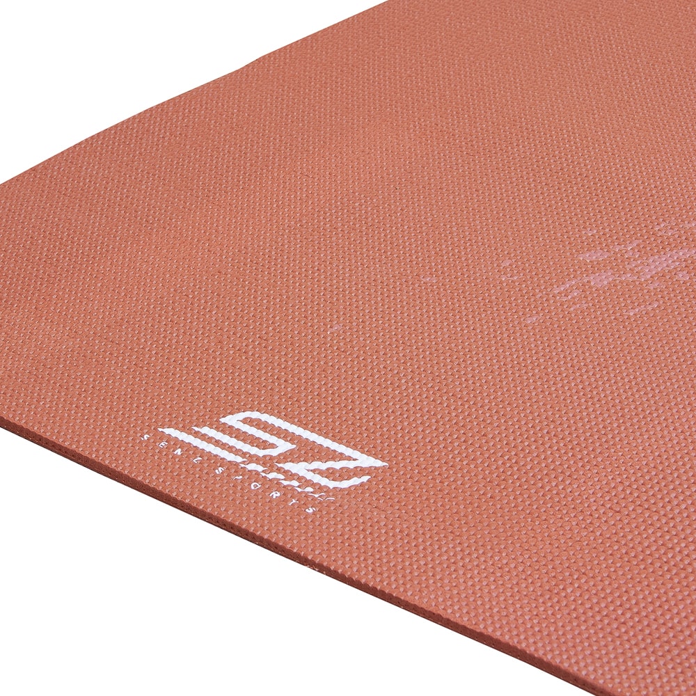 Yogamat - Senz Sports Premium - Terracotta with print