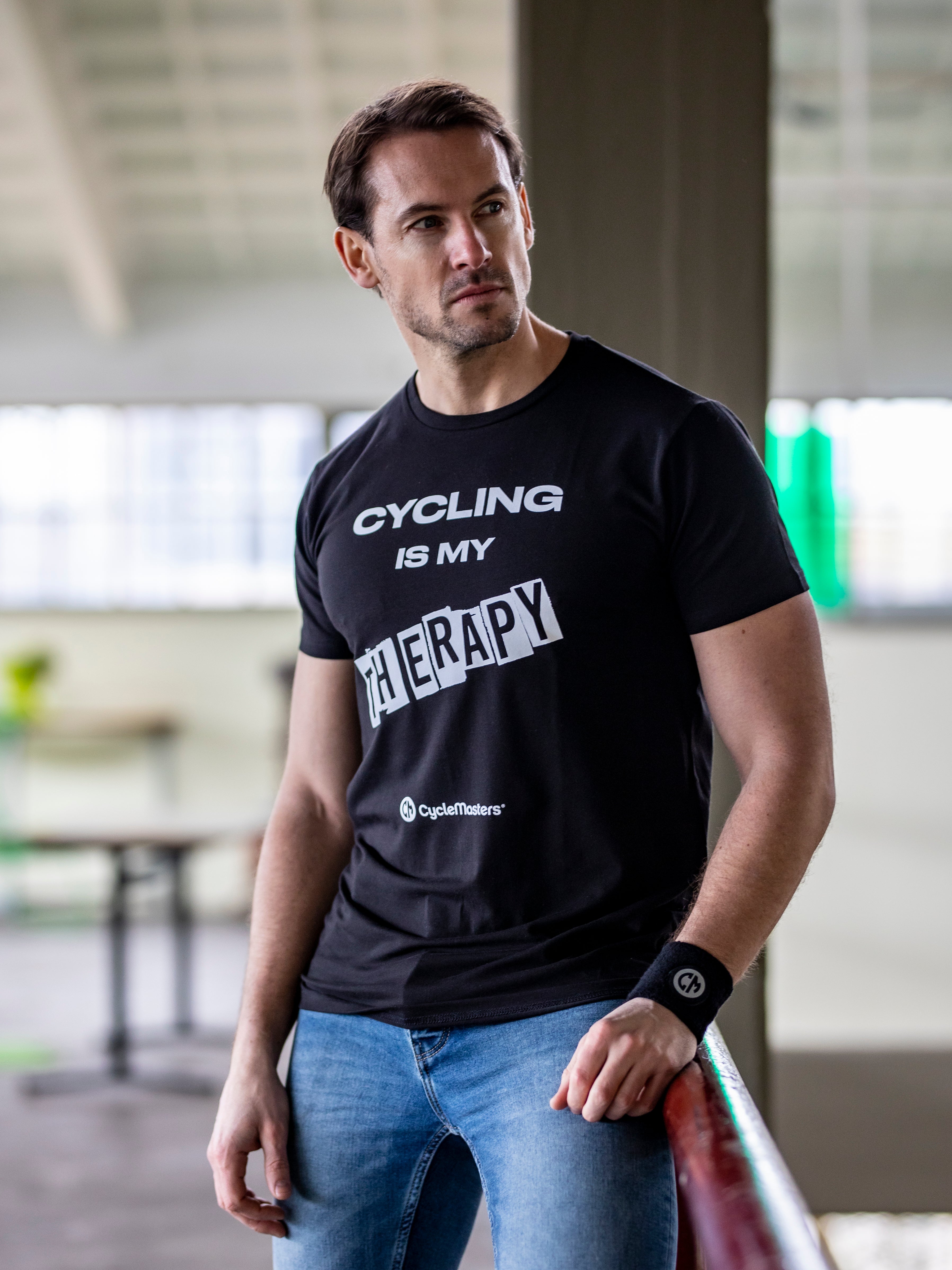 cycling is my therapie shirt 6