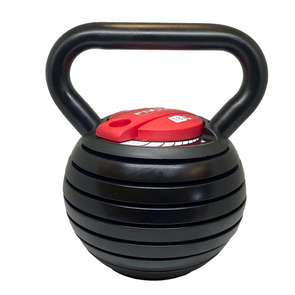 Kettlebell - Focus Fitness Adjustable - 3 to 18 kg