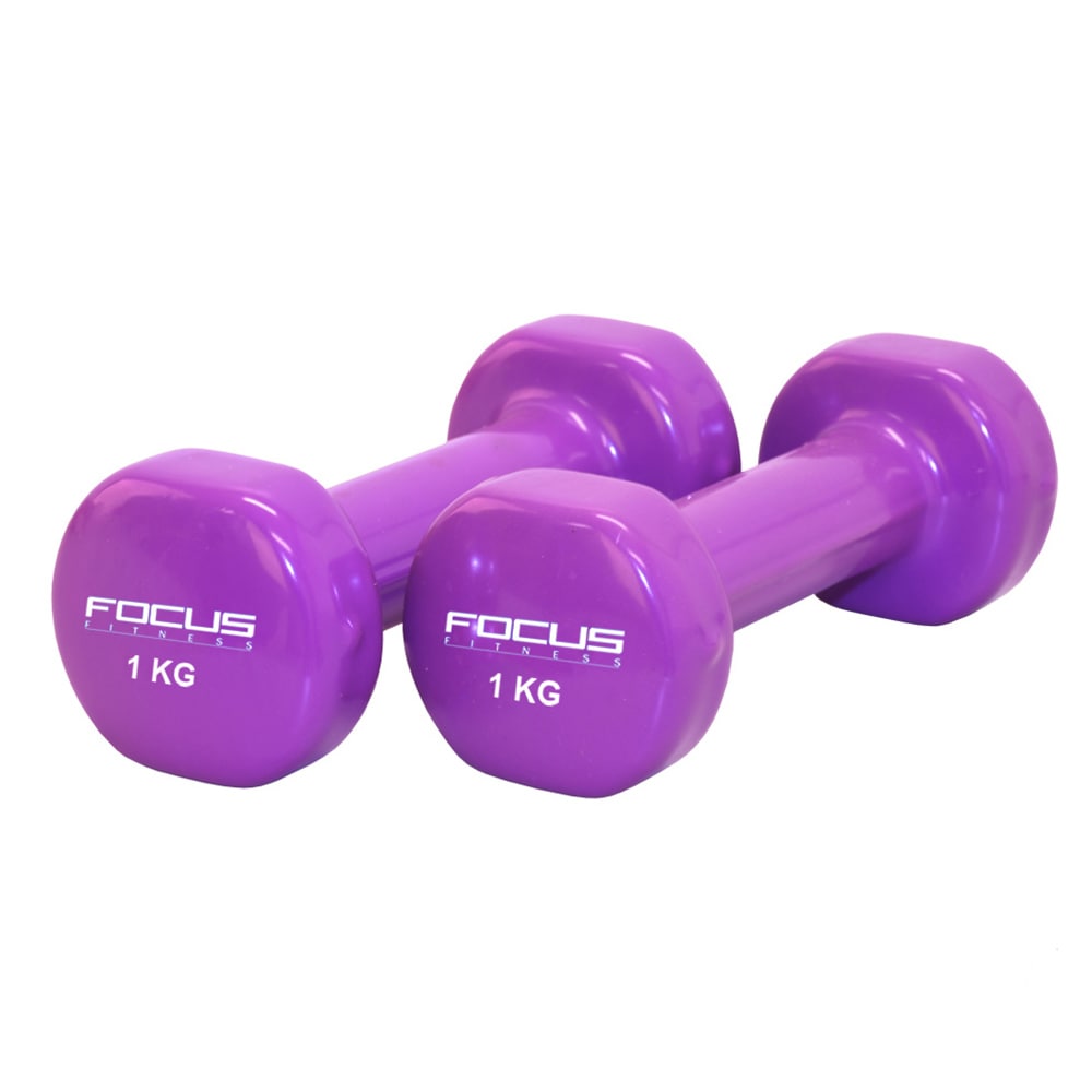 vinyl dumbbell 1 kg