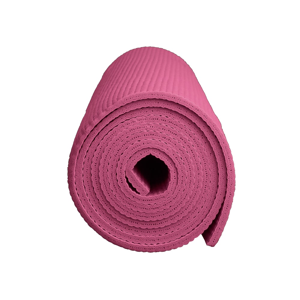 Yogamat - Senz Sports Premium - Roze met print