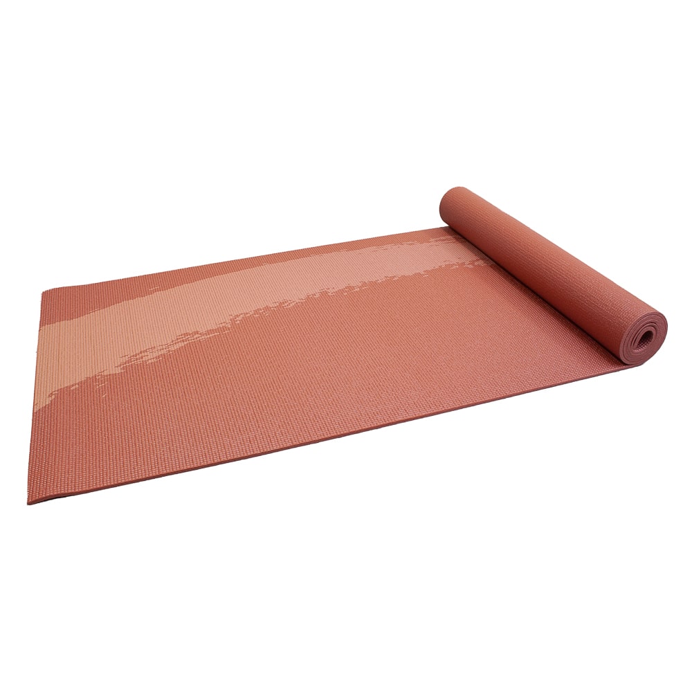 Yogamat - Senz Sports Premium - Terracotta with print