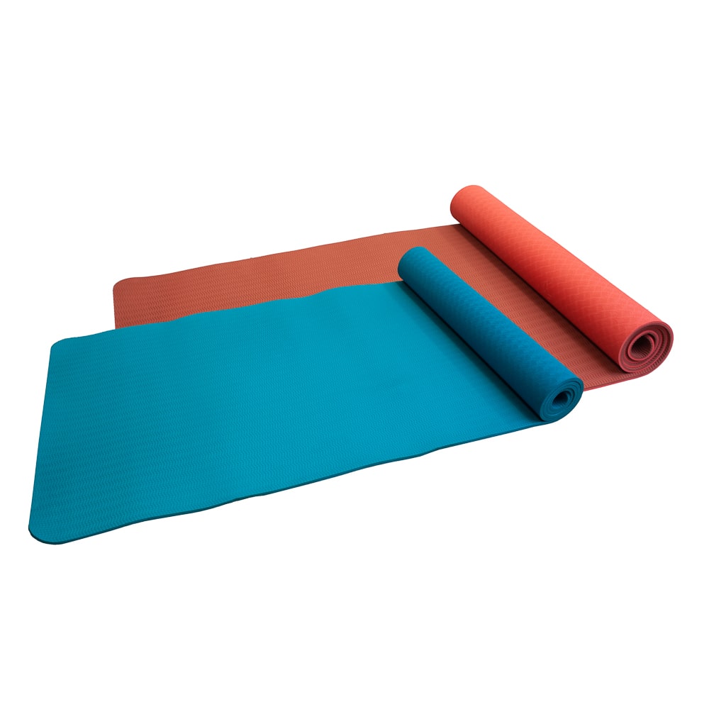 Yogamat - Senz Sports TPE Mat - Blauw